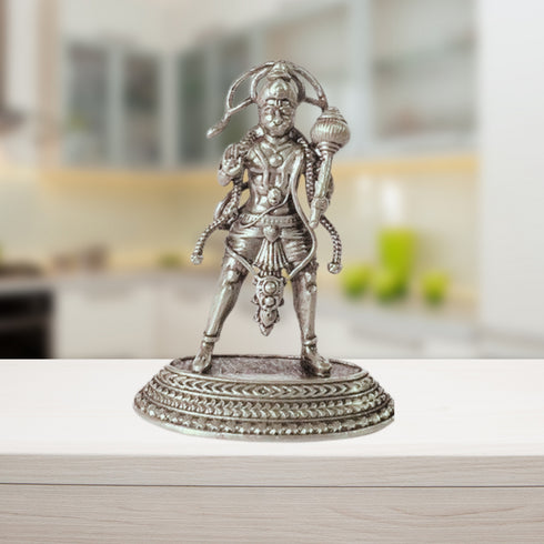 Pure Silver 92.5 Hanuman Antique 13.16g